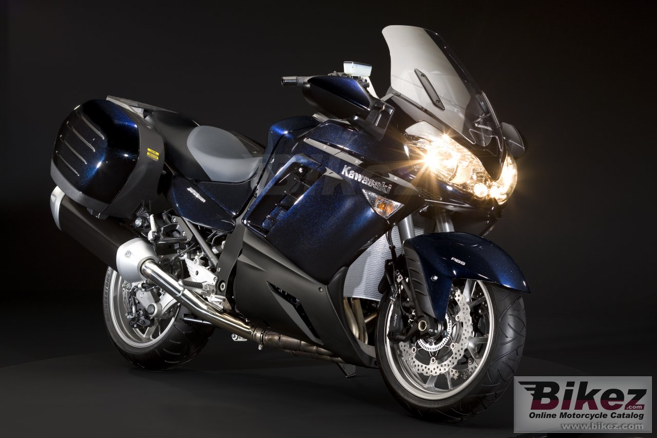 Big Kawasaki 1400 gtr picture and wallpaper from Bikez.com